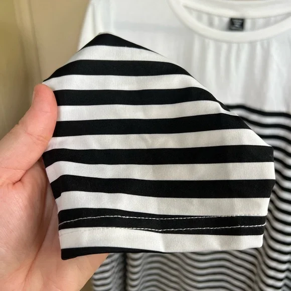 NWOT Plus Size Dress ❤️🤍🖤 - Picture 3 of 7